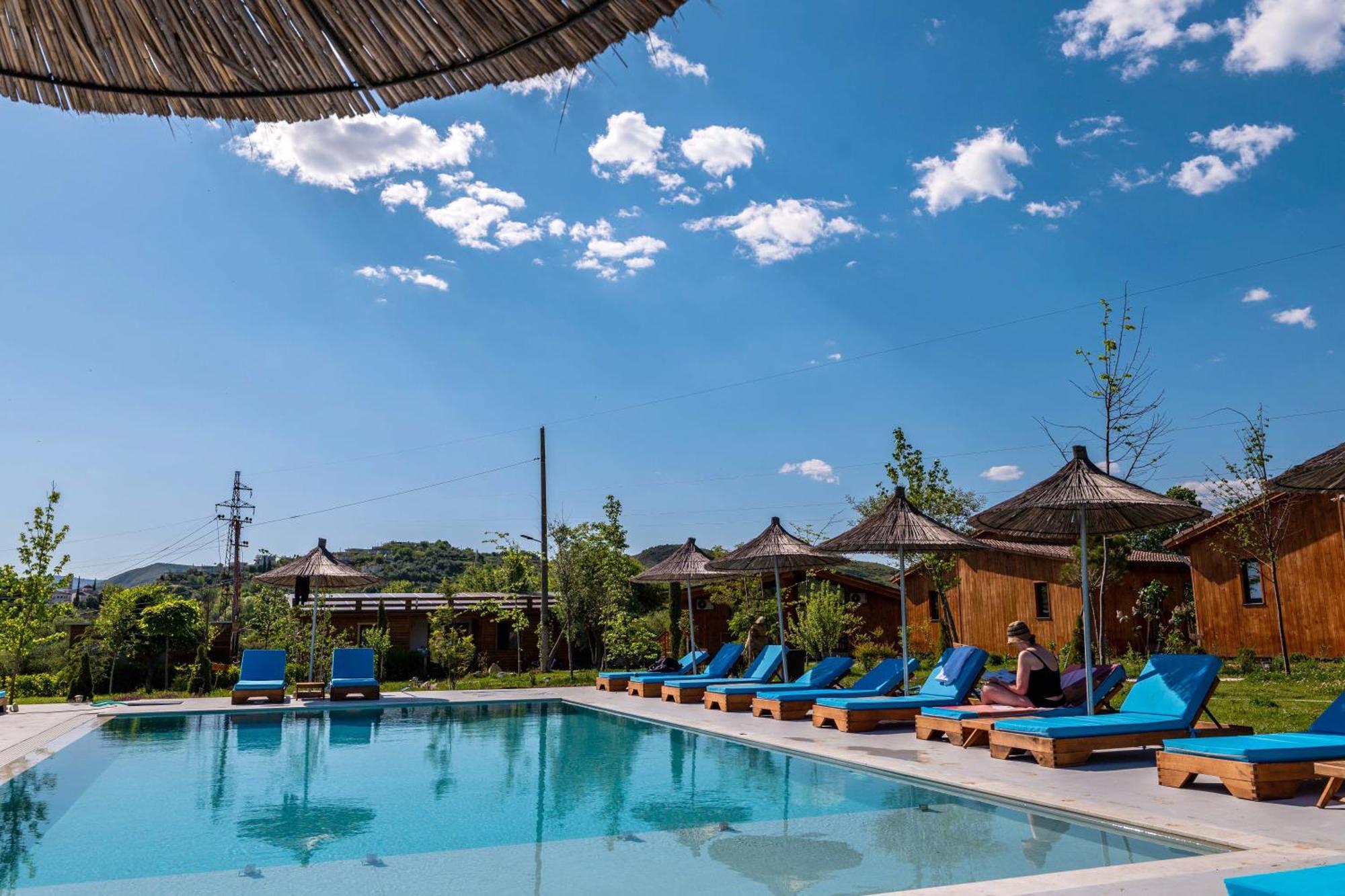 Mesopotam Agrotourism Resort Sarande Bagian luar foto