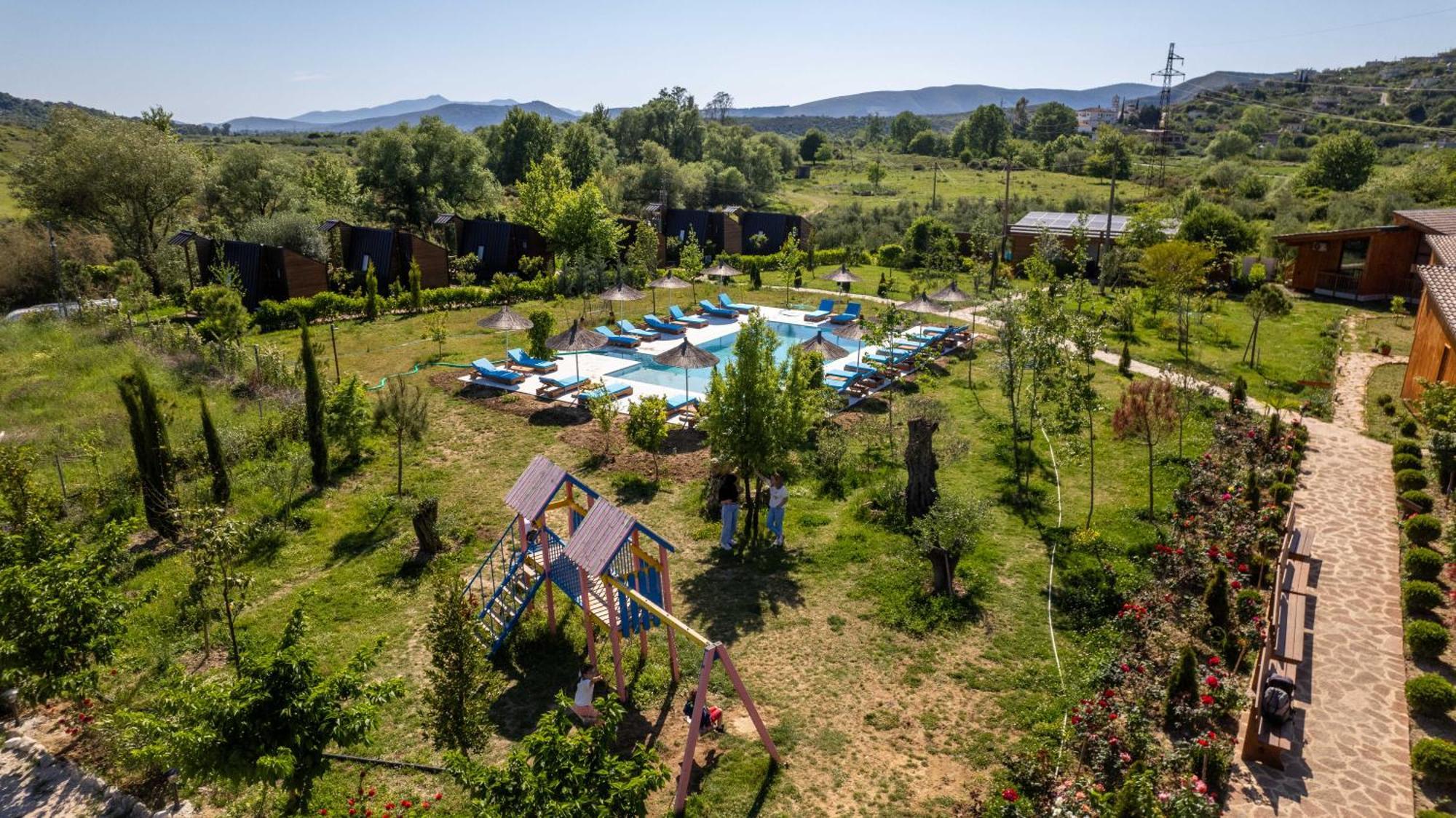 Mesopotam Agrotourism Resort Sarande Bagian luar foto
