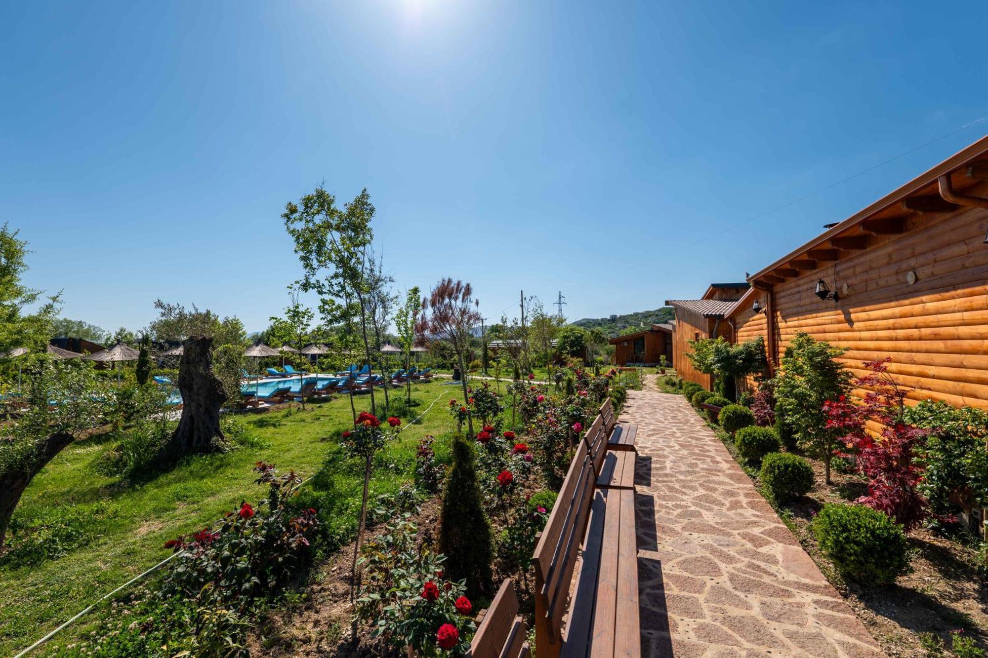 Mesopotam Agrotourism Resort Sarande Bagian luar foto