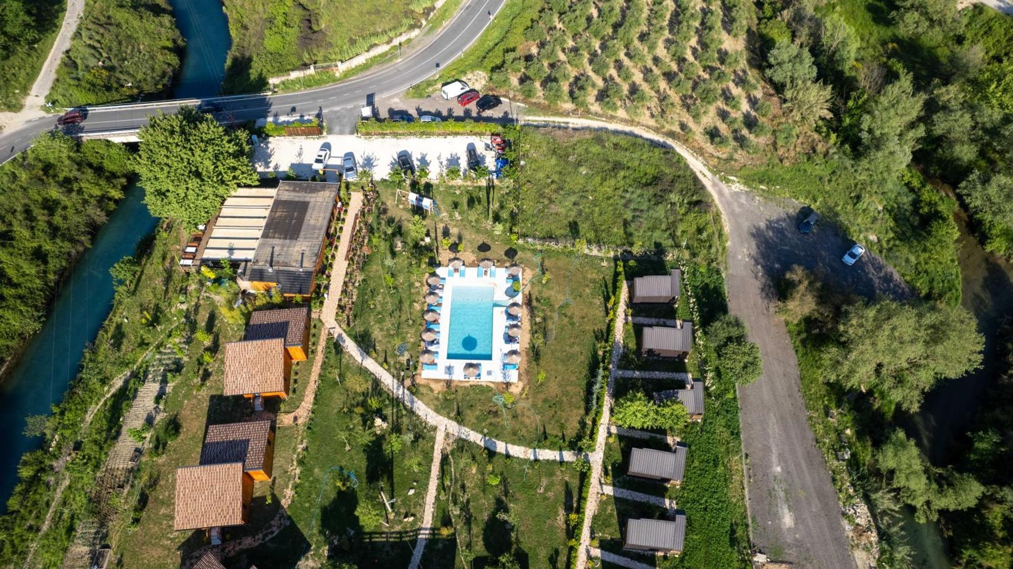Mesopotam Agrotourism Resort Sarande Bagian luar foto