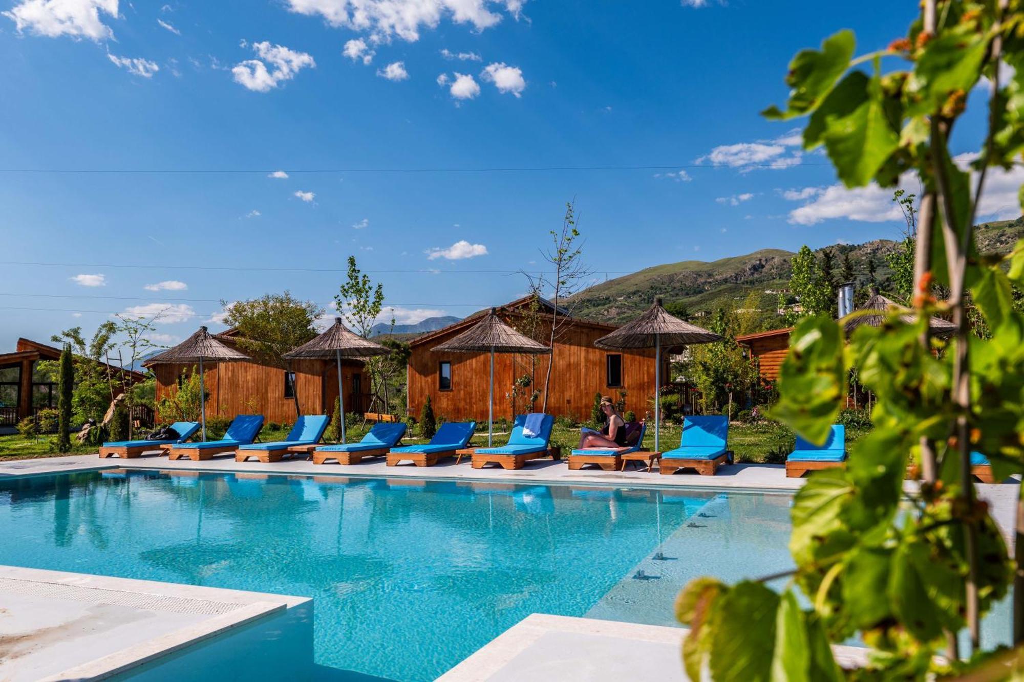 Mesopotam Agrotourism Resort Sarande Bagian luar foto