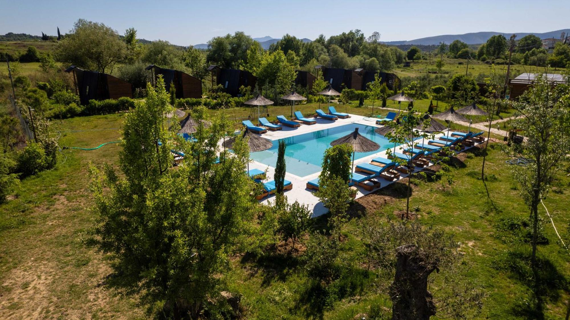 Mesopotam Agrotourism Resort Sarande Bagian luar foto